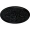 Ekena Millwork Bradford Ceiling Medallion (Fits Canopies up to 6 5/8"), Hand-Painted Black Pearl, 32 5/8"OD x 2"P CM32BRBPS - alternate 2